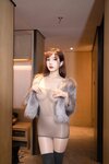 [Cosplay] 陆萱萱 皮草薄纱