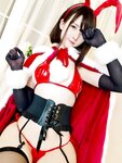 [Cosplay] YiXiaoYangZe 一小央泽 - Christmas Rabbit 圣诞-兔