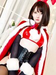 [Cosplay] YiXiaoYangZe 一小央泽 - Christmas Rabbit 圣诞-兔