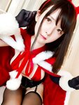 [Cosplay] YiXiaoYangZe 一小央泽 - Christmas Rabbit 圣诞-兔