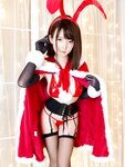[Cosplay] YiXiaoYangZe 一小央泽 - Christmas Rabbit 圣诞-兔