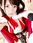 [Cosplay] YiXiaoYangZe 一小央泽 - Christmas Rabbit 圣诞-兔