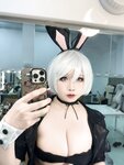 [Cosplay] 贞子蜜桃 - 兔女郎