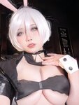 [Cosplay] 贞子蜜桃 - 兔女郎