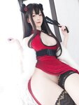 [Cosplay] YiXiaoYangZe 一小央泽 - Crescent Red Rose 新月红玫