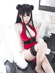 [Cosplay] YiXiaoYangZe 一小央泽 - Crescent Red Rose 新月红玫