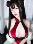 [Cosplay] YiXiaoYangZe 一小央泽 - Crescent Red Rose 新月红玫