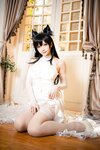 [Cosplay] Coser小姐姐星之迟迟 - 爱宕婚纱