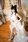 [Cosplay] Coser小姐姐星之迟迟 - 爱宕婚纱
