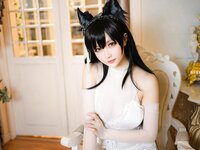 [Cosplay] Coser小姐姐星之迟迟 - 爱宕婚纱