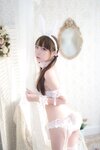 二佐Nisa - NO.008 宠物少女 粉白内衣 [41P-723MB]