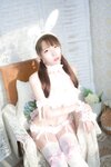 二佐Nisa - NO.008 宠物少女 粉白内衣 [41P-723MB]