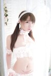 二佐Nisa - NO.008 宠物少女 粉白内衣 [41P-723MB]