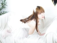 二佐Nisa - NO.009 宠物少女 私房白婚纱 [28P-178MB]