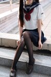 [Cosplay] Alannis 五更百鬼 - JK Uniform JK制服