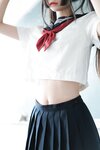 [Cosplay] Alannis 五更百鬼 - JK Uniform JK制服