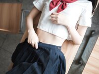 [Cosplay] Alannis 五更百鬼 - JK Uniform JK制服