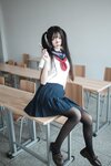 [Cosplay] Alannis 五更百鬼 - JK Uniform JK制服