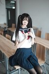 [Cosplay] Alannis 五更百鬼 - JK Uniform JK制服