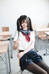 [Cosplay] Alannis 五更百鬼 - JK Uniform JK制服