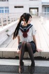 [Cosplay] Alannis 五更百鬼 - JK Uniform JK制服