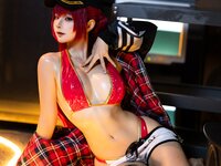 [Cosplay] 蠢沫沫 - Hololive 宝钟玛琳 船长