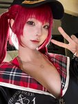 [Cosplay] 蠢沫沫 - Hololive 宝钟玛琳 船长