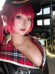 [Cosplay] 蠢沫沫 - Hololive 宝钟玛琳 船长