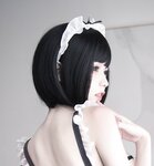 [Cosplay] Ni De Fu Qing 你的负卿 - Backless Maid 露背女仆