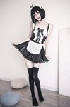 [Cosplay] Ni De Fu Qing 你的负卿 - Backless Maid 露背女仆