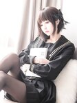 [Cosplay] Ni De Fu Qing 你的负卿 - Window Sill Uniform 窗台制服