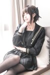 [Cosplay] Ni De Fu Qing 你的负卿 - Window Sill Uniform 窗台制服