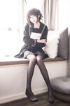 [Cosplay] Ni De Fu Qing 你的负卿 - Window Sill Uniform 窗台制服