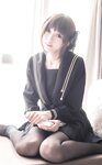 [Cosplay] Ni De Fu Qing 你的负卿 - Window Sill Uniform 窗台制服