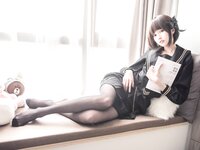 [Cosplay] Ni De Fu Qing 你的负卿 - Window Sill Uniform 窗台制服