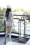 [Cosplay] 王馨瑶 毛衣皮裙
