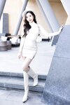 [Cosplay] 王馨瑶 毛衣皮裙