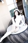 [Cosplay] 王馨瑶 毛衣皮裙