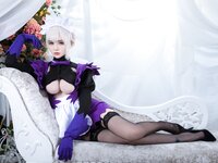 [Cosplay] Yixiaoran 一只冉呐 - Black Gun Maid 黑枪呆女仆