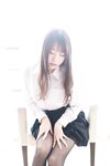 香草喵露露 - NO.003 黑丝萌妹 [44P-194MB]