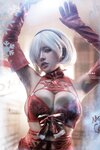 [Cosplay] Yixiao 一笑芳香沁 - 2B Christmas 2B圣诞