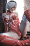 [Cosplay] Yixiao 一笑芳香沁 - 2B Christmas 2B圣诞