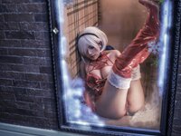 [Cosplay] Yixiao 一笑芳香沁 - 2B Christmas 2B圣诞