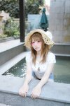 [Cosplay] Nyako 喵子 - Hot Spring + Lace Pajamas 温泉+蕾丝睡衣