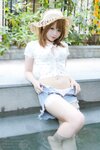 [Cosplay] Nyako 喵子 - Hot Spring + Lace Pajamas 温泉+蕾丝睡衣