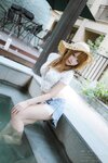[Cosplay] Nyako 喵子 - Hot Spring + Lace Pajamas 温泉+蕾丝睡衣