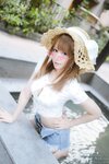 [Cosplay] Nyako 喵子 - Hot Spring + Lace Pajamas 温泉+蕾丝睡衣