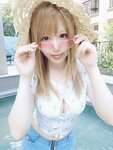 [Cosplay] Nyako 喵子 - Hot Spring + Lace Pajamas 温泉+蕾丝睡衣