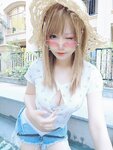 [Cosplay] Nyako 喵子 - Hot Spring + Lace Pajamas 温泉+蕾丝睡衣