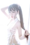[Cosplay] Bu Dai Mao 不呆猫 & Lishi 抖娘 - Black And White Cheongsam Twins 黑白旗袍双子